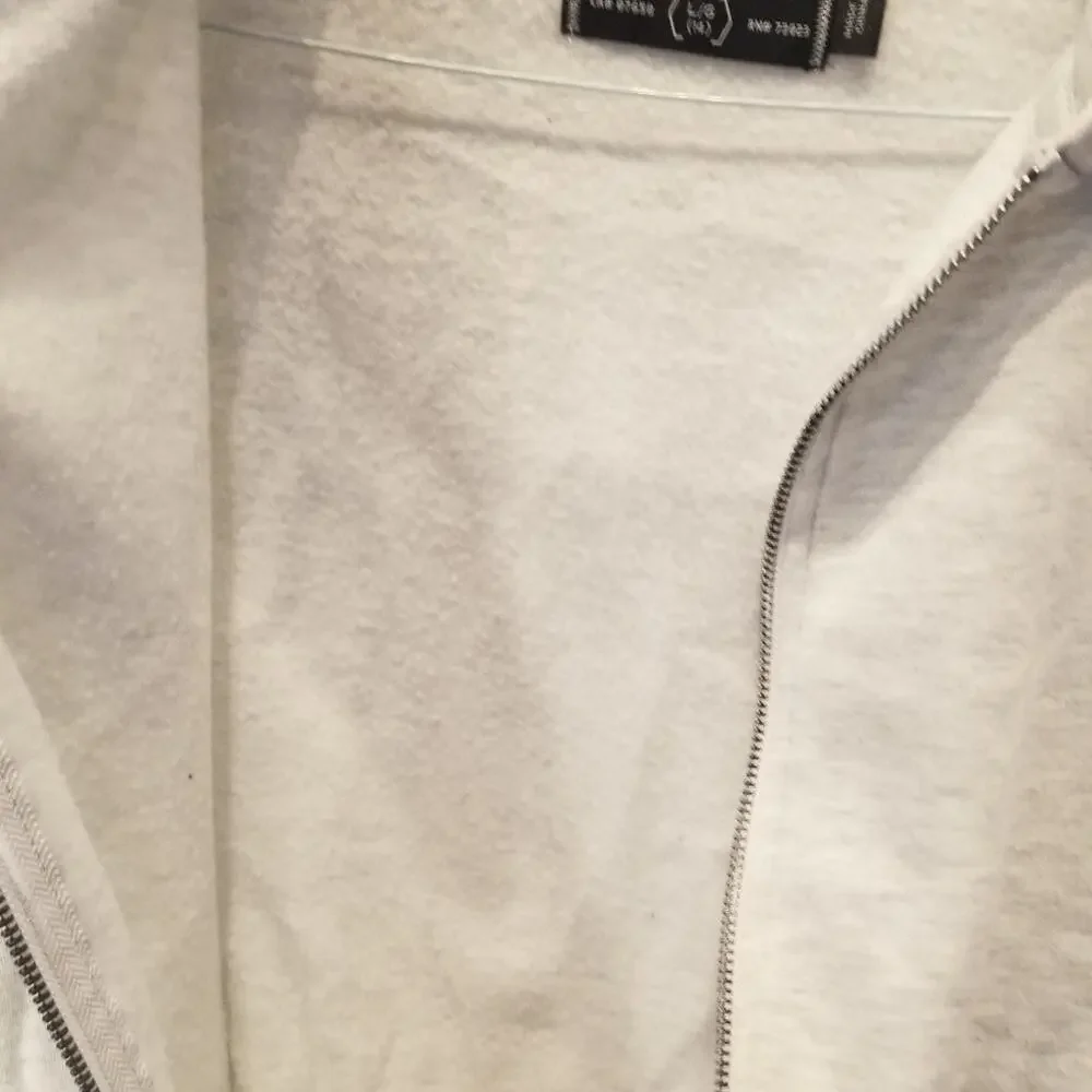 Urban Heritage‎ Grey Zipper Hoodie Youth L 14 - Picture 8 of 10